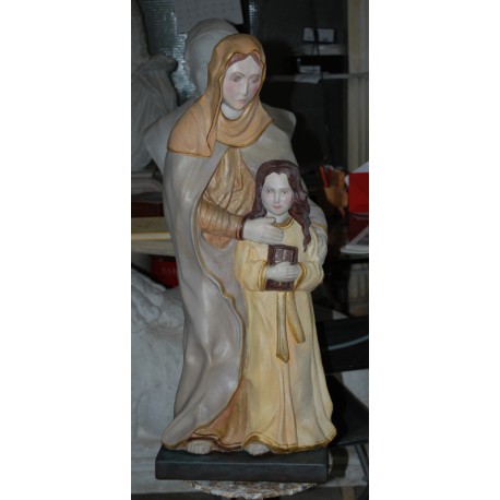LS 144 Sant'Anna e Madonna bambina h. cm. 77